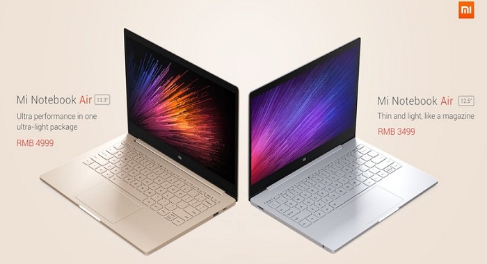 Xiaomi Mi Notebook Air launched