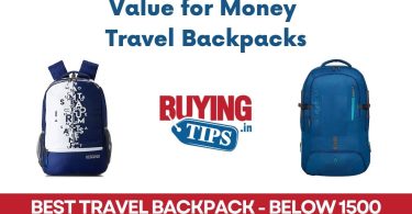 Best Travel Backpack in India